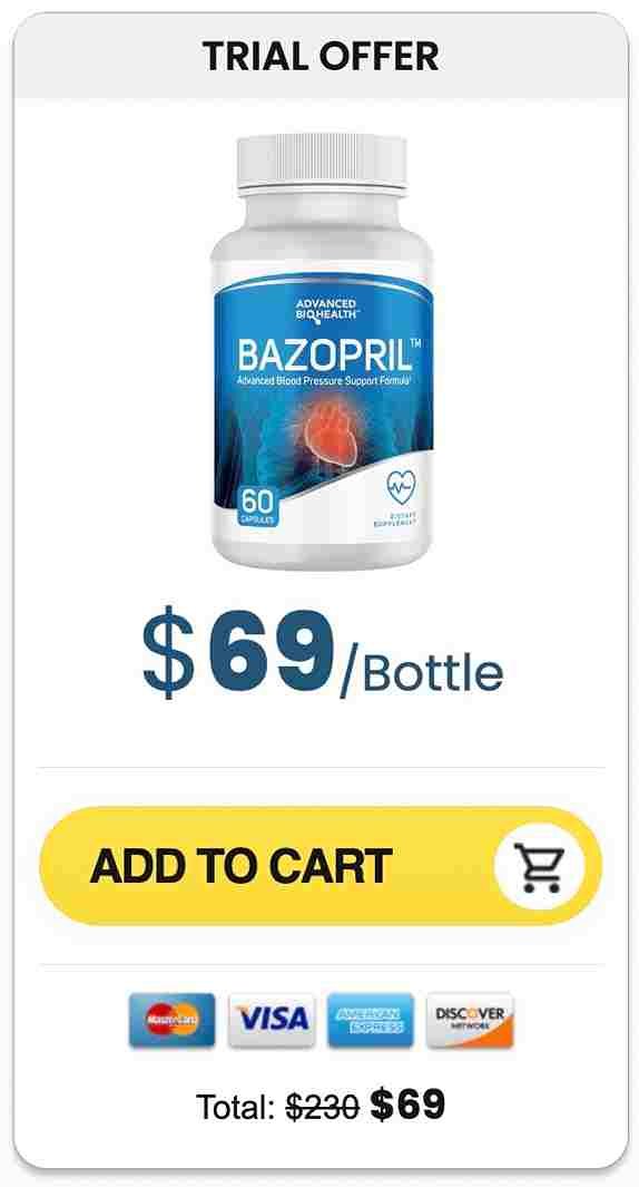Bazopril 30 Day Supply